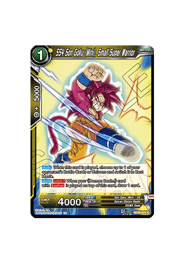 SS4 Son Goku (Mini), Small Super Warrior (V.1 - Common)