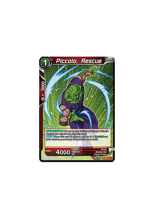 Piccolo, Rescue