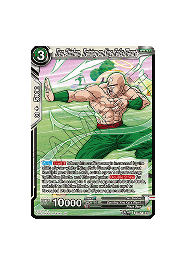 Tien Shinhan, Training on King Kai’s Planet