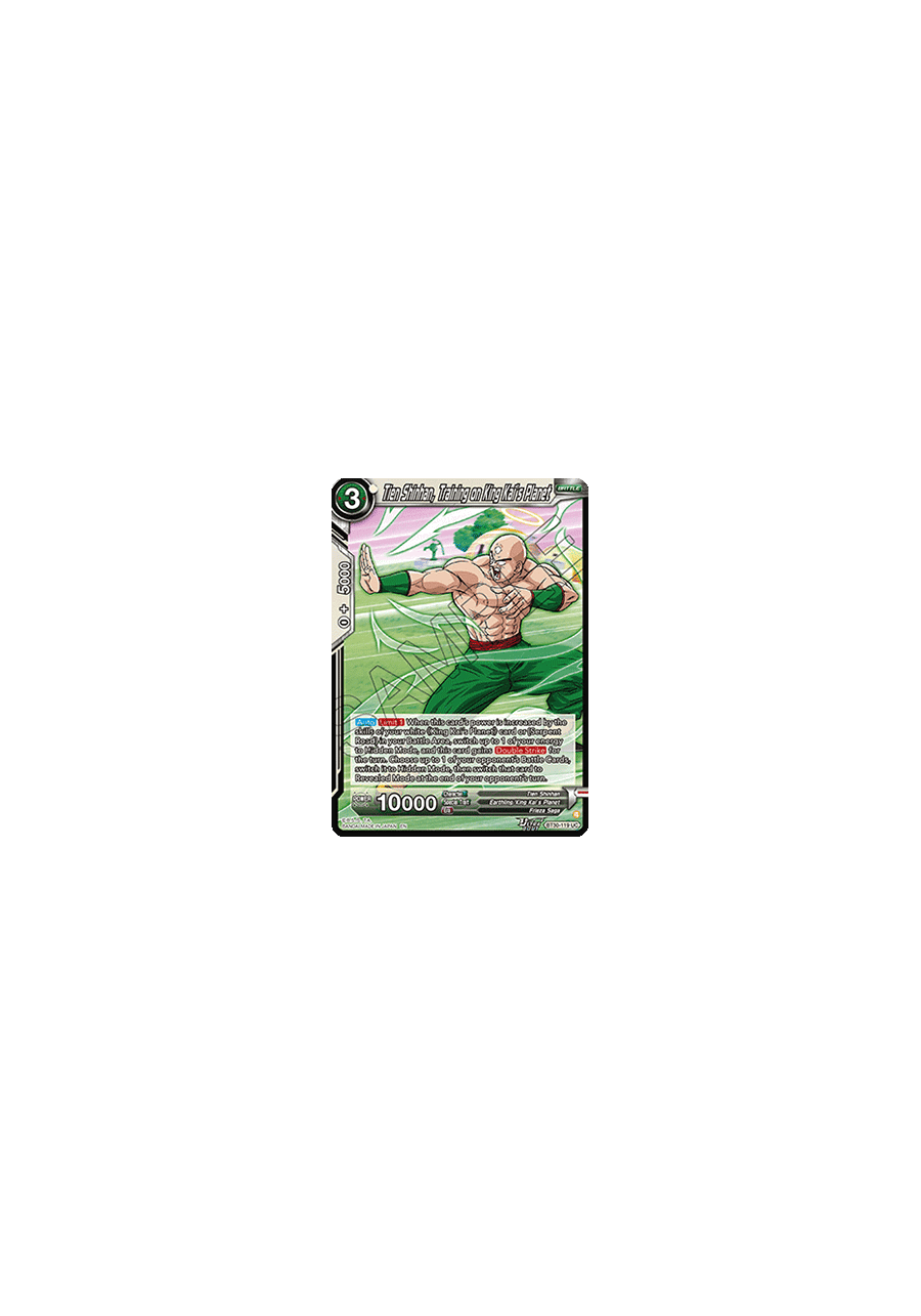 Tien Shinhan, Training on King Kai’s Planet