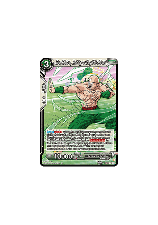 Tien Shinhan, Training on King Kai’s Planet