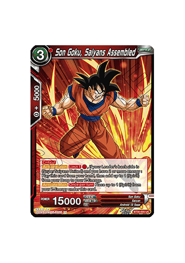 Son Goku, Saiyans Assembled