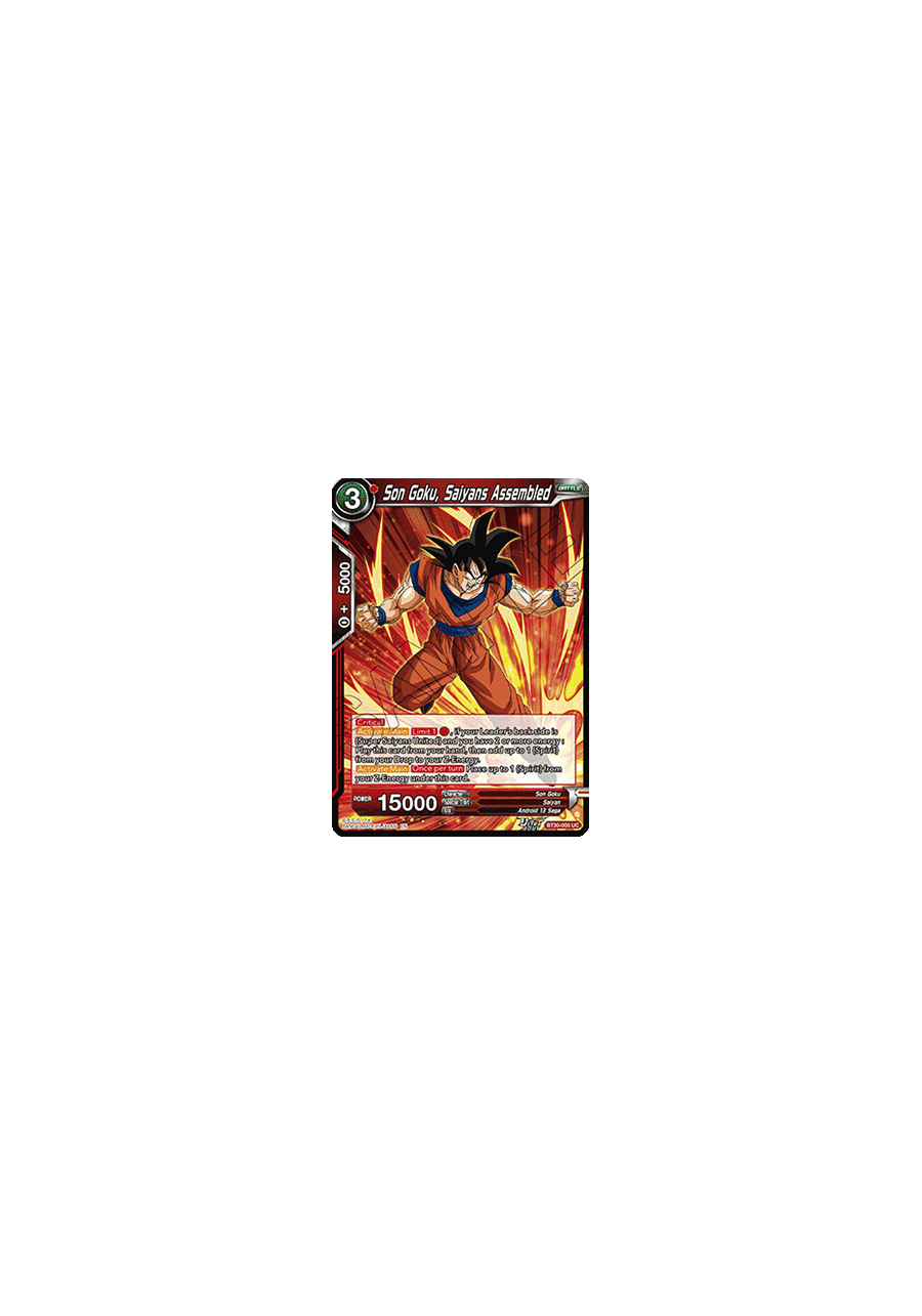 Son Goku, Saiyans Assembled