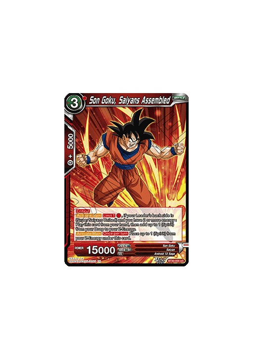 Son Goku, Saiyans Assembled
