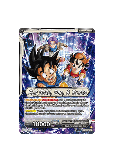 Son Goku, Pan, & Trunks // Son Goku, Pan, & Trunks, Exciting Adventures (V.1 - Uncommon)