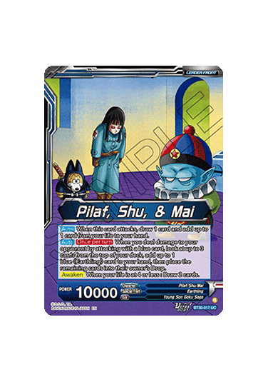 Pilaf, Shu, & Mai // Pilaf, Shu, & Mai, Entrusted Ambitions (V.1 - Uncommon)
