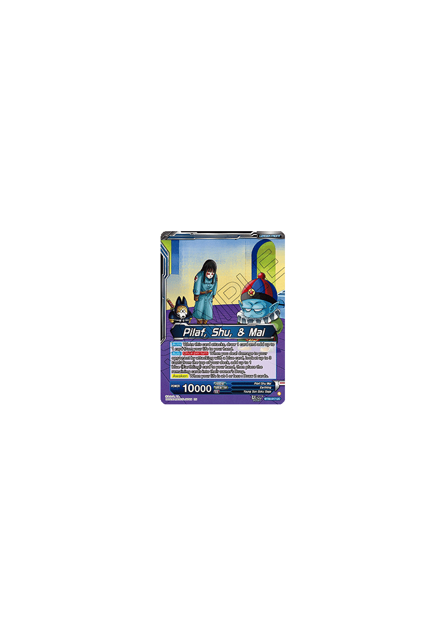 Pilaf, Shu, & Mai // Pilaf, Shu, & Mai, Entrusted Ambitions (V.1 - Uncommon)