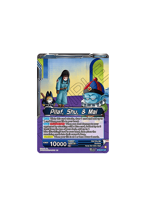 Pilaf, Shu, & Mai // Pilaf, Shu, & Mai, Entrusted Ambitions (V.1 - Uncommon)