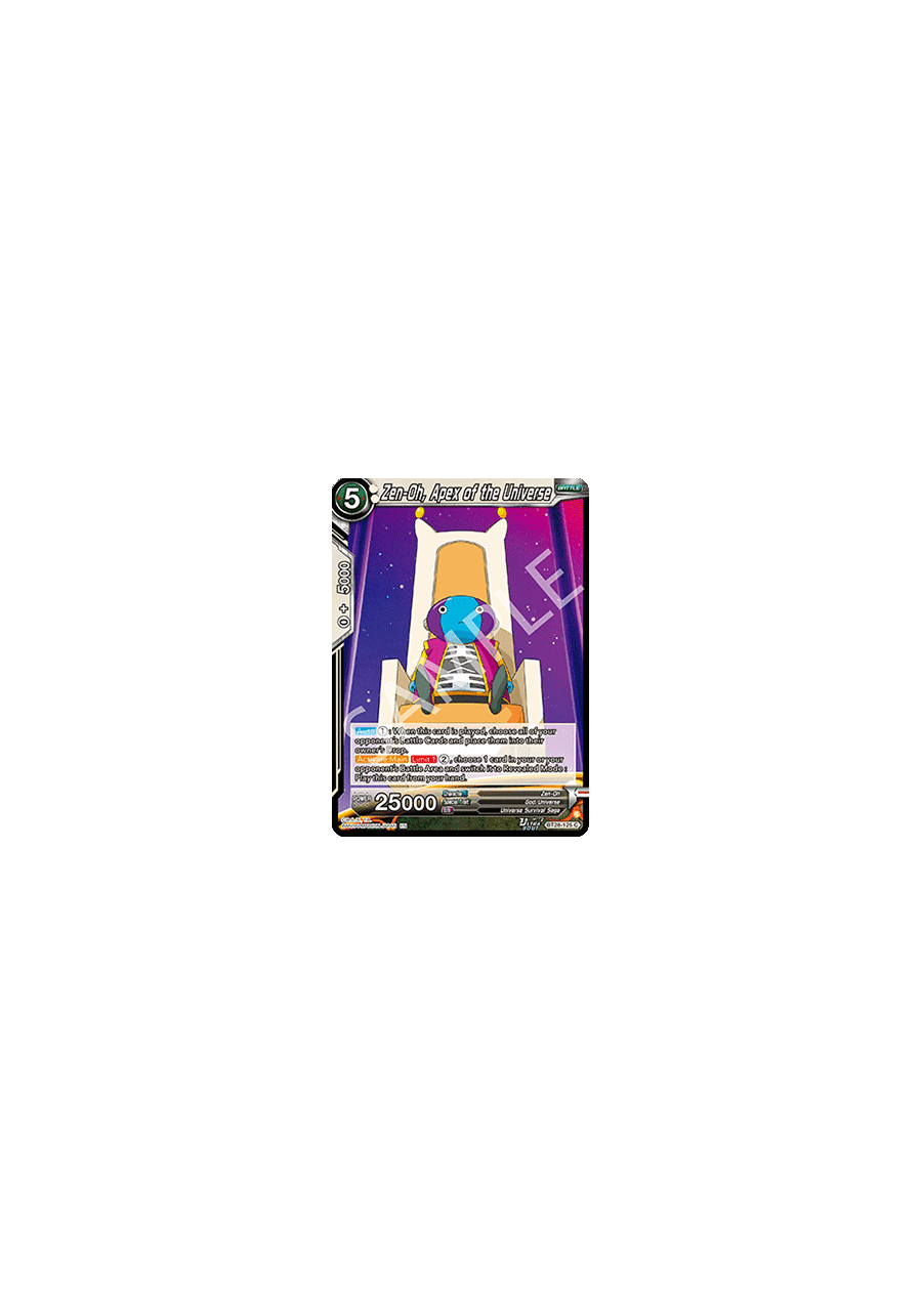 Zen-Oh, Apex of the Universe (V.1 - Common)