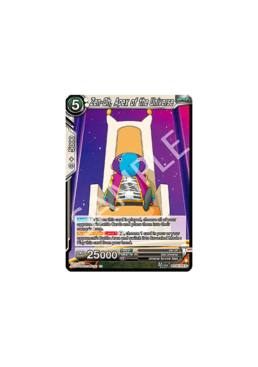 Zen-Oh, Apex of the Universe (V.1 - Common)