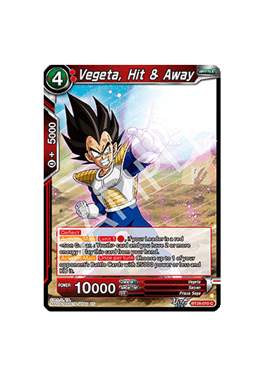 Vegeta, Hit & Away