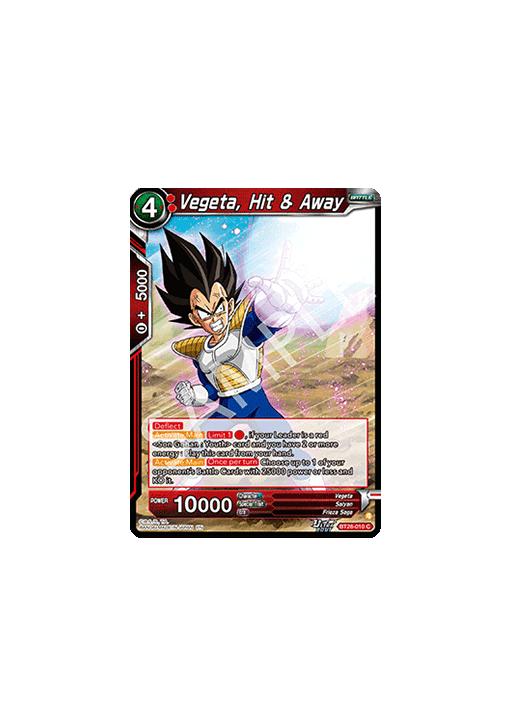 Vegeta, Hit & Away