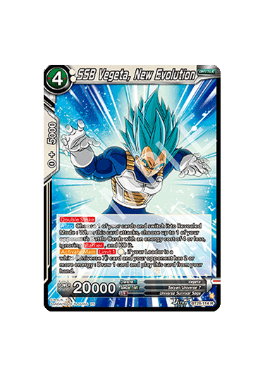 SSB Vegeta, New Evolution