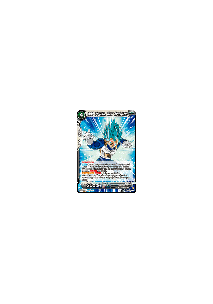 SSB Vegeta, New Evolution