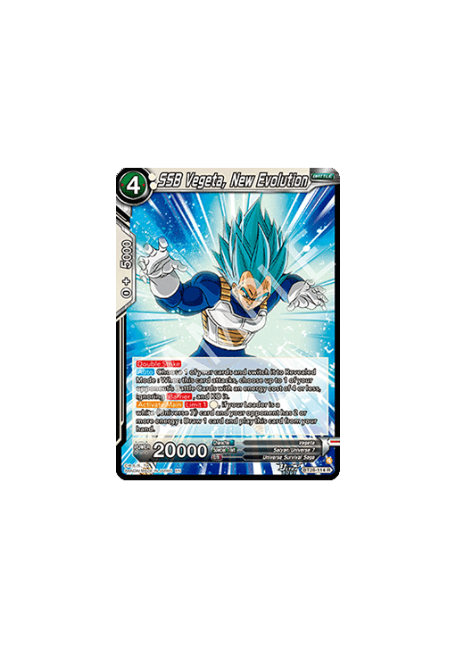 SSB Vegeta, New Evolution