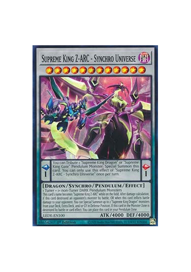 Supreme King Z-ARC - Synchro Universe