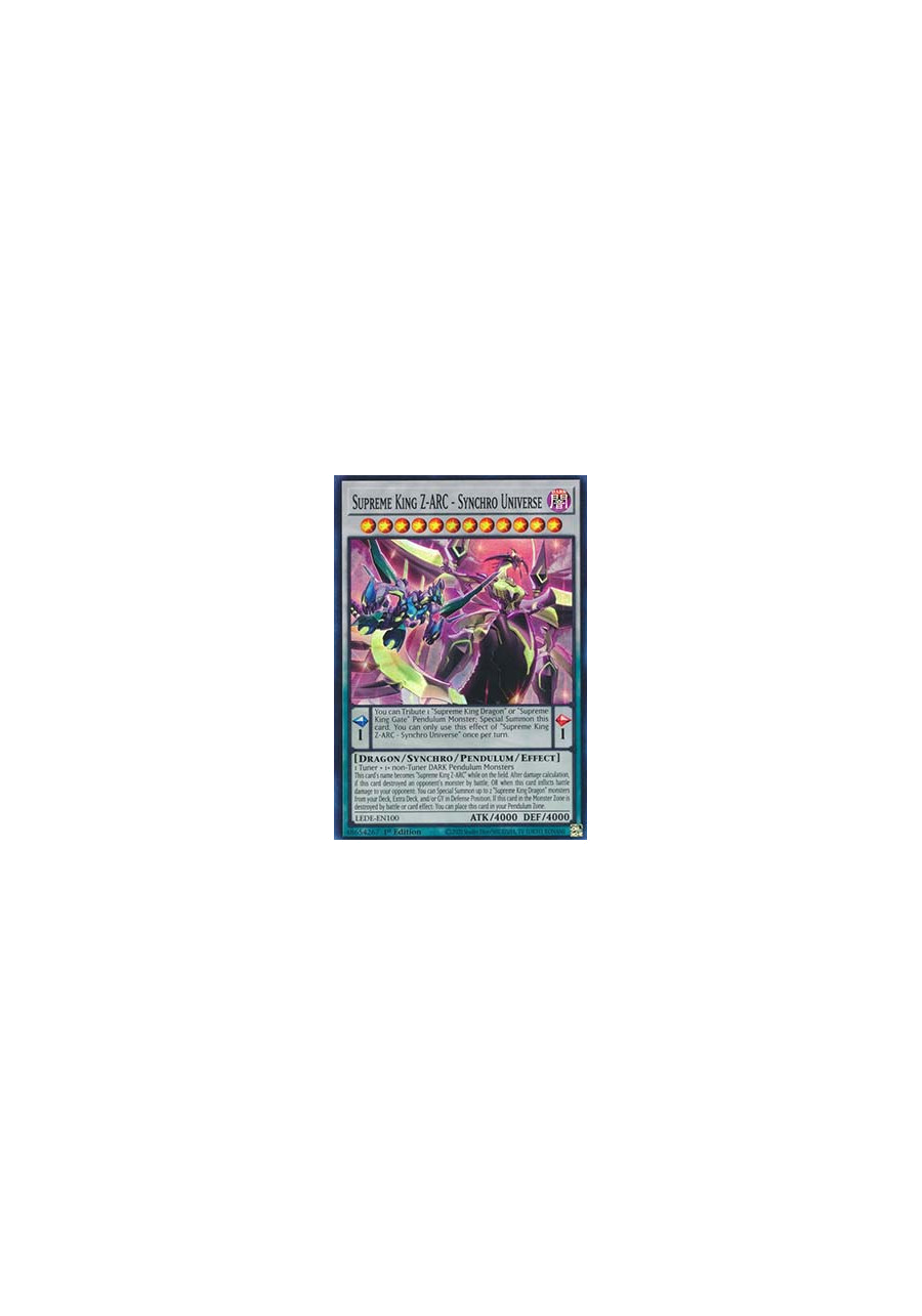 Supreme King Z-ARC - Synchro Universe