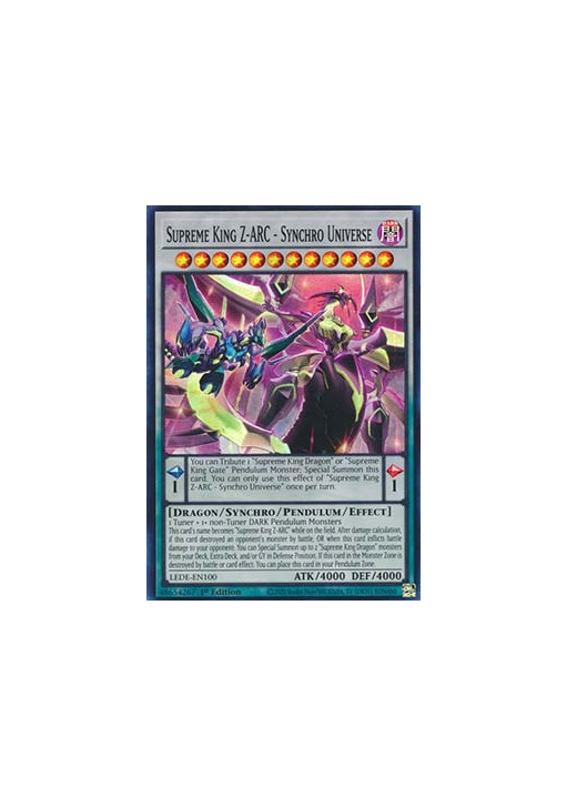Supreme King Z-ARC - Synchro Universe