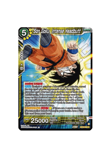 Son Goku, Intense Headbutt