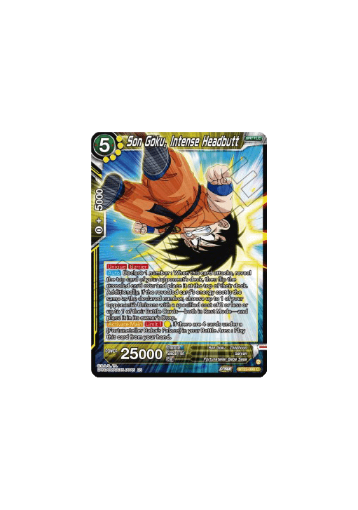 Son Goku, Intense Headbutt