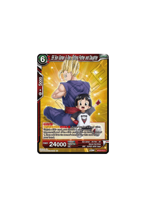 SS Son Gohan & Pan, Strong Father and Daughter