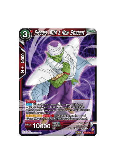 PIccolo, With a New Student
