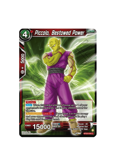 PIccolo, Bestowed Power
