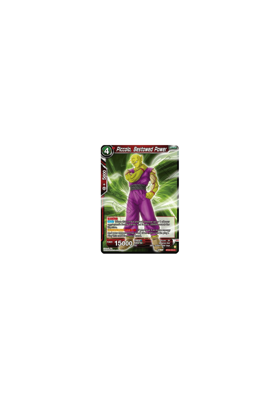 PIccolo, Bestowed Power
