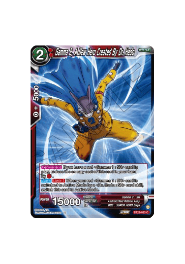 Gamma 2, A New Hero Created By Dr. Hedo