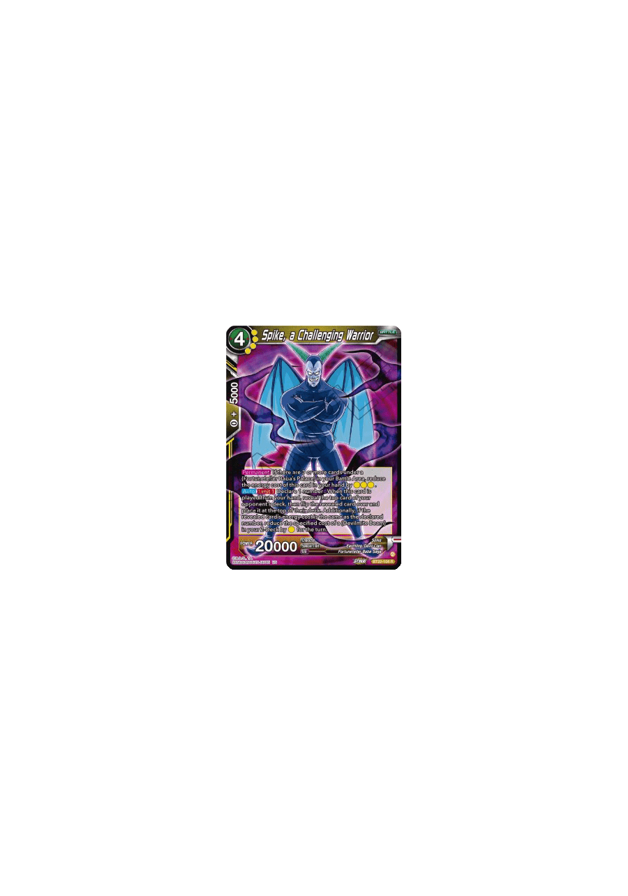 Spike, a Challenging Warrior