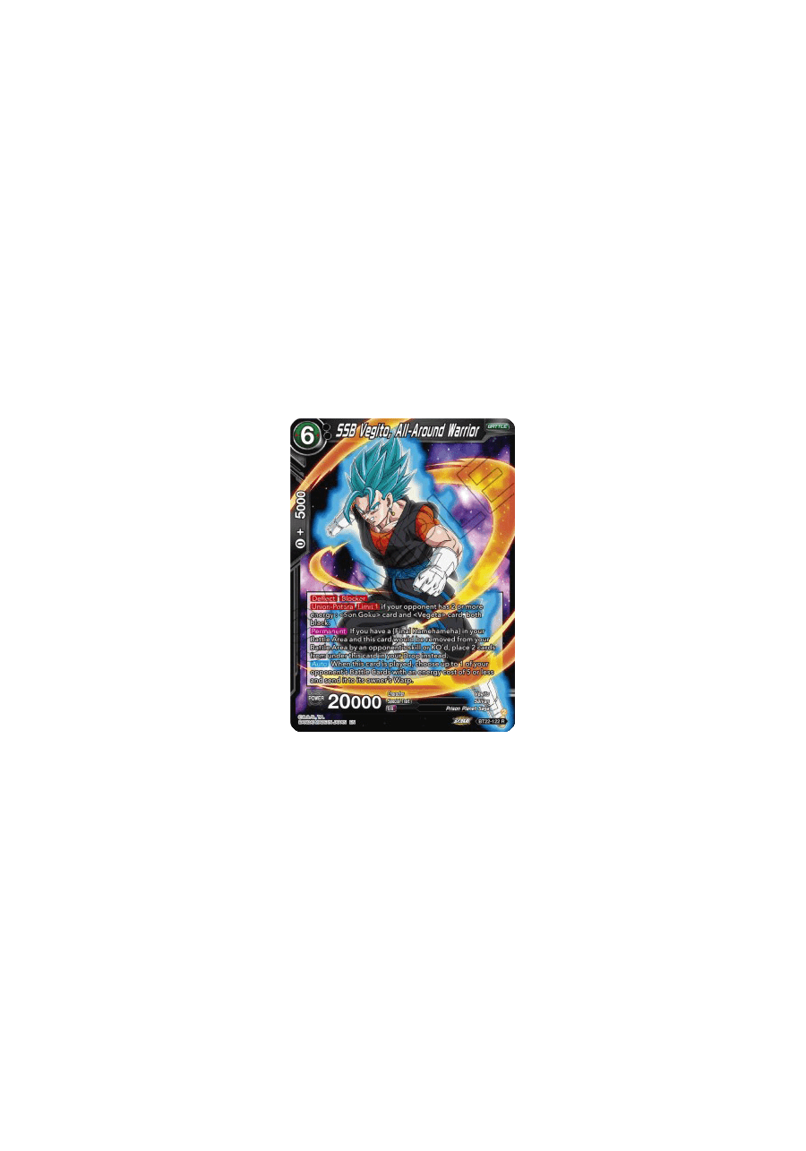 SSB Vegito, All-Around Warrior