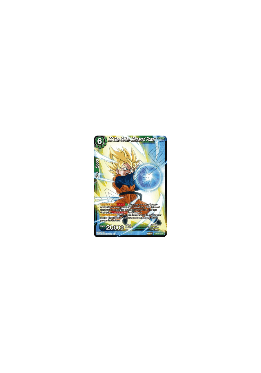 SS Son Goten, Released Power