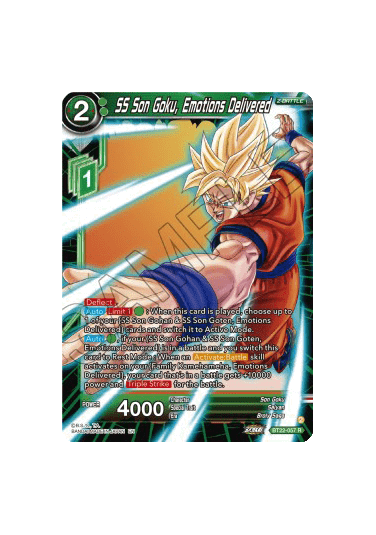 SS Son Goku, Emotions Delivered