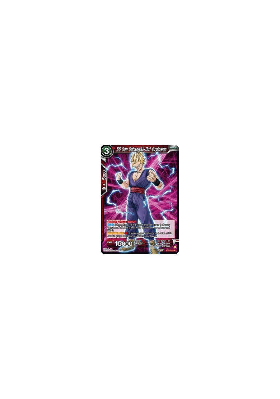 SS Son Gohan, All-Out Explosion