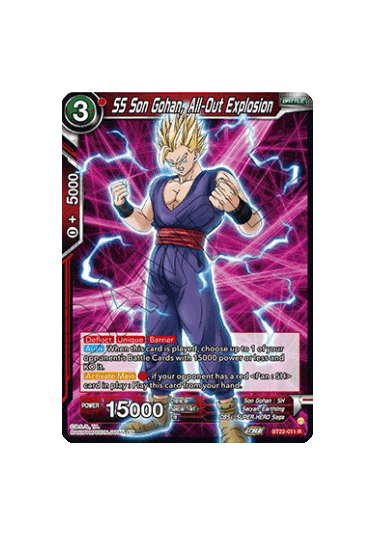 SS Son Gohan, All-Out Explosion