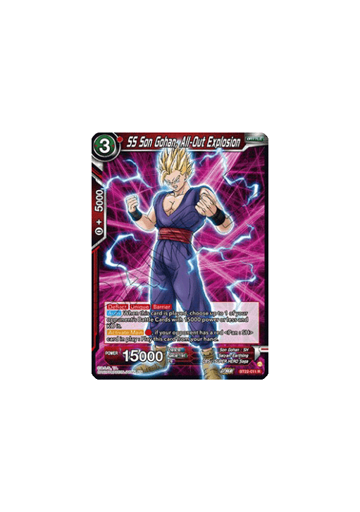 SS Son Gohan, All-Out Explosion