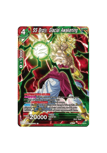 SS Broly, Glacial Awakening