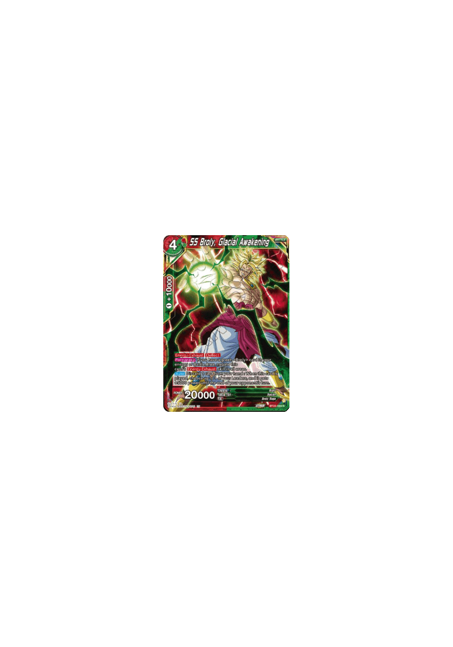SS Broly, Glacial Awakening
