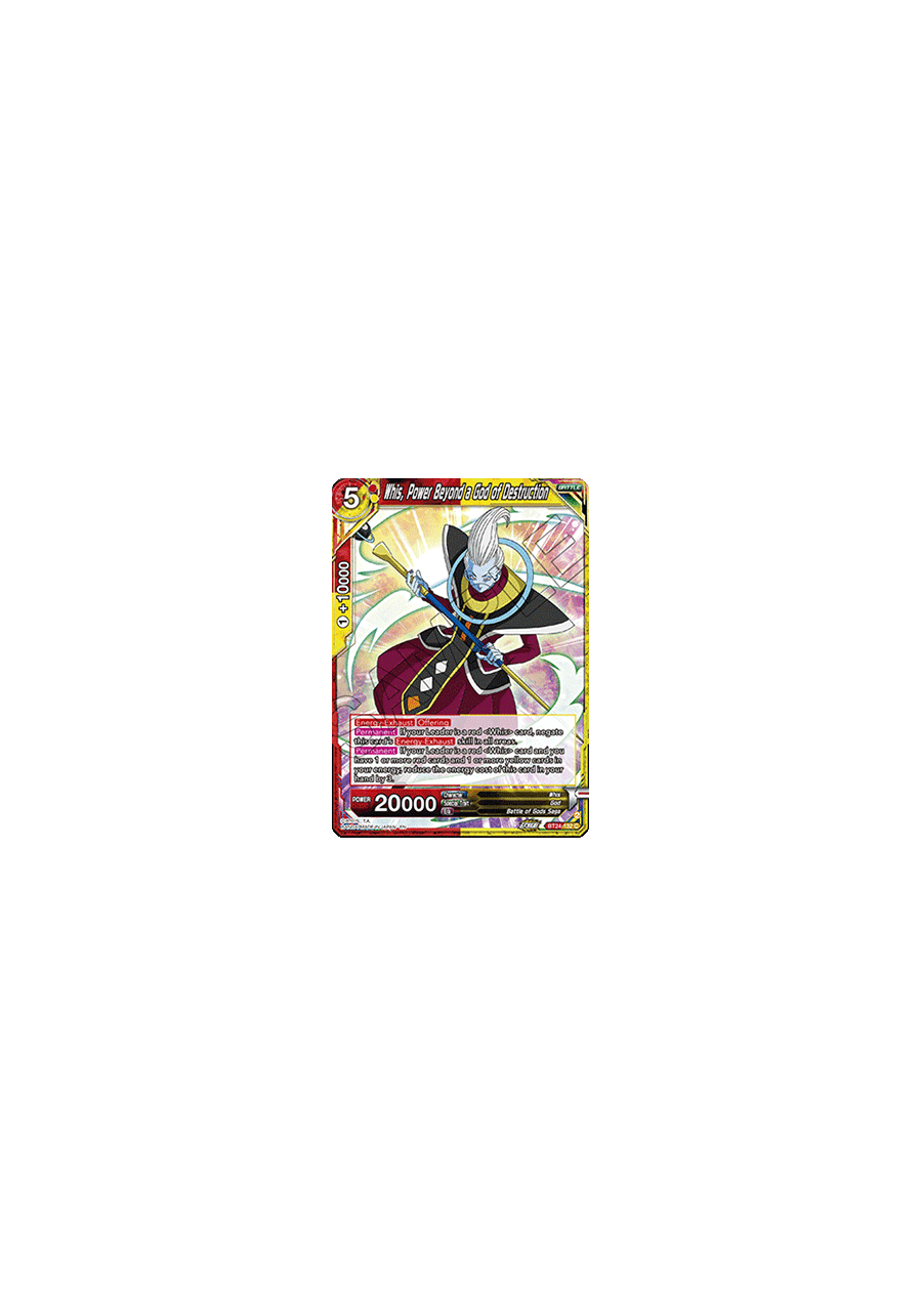 Whis, Power Beyond a God of Destruction