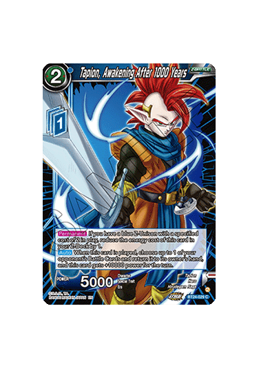 Tapion, Awakening After 1000 Years