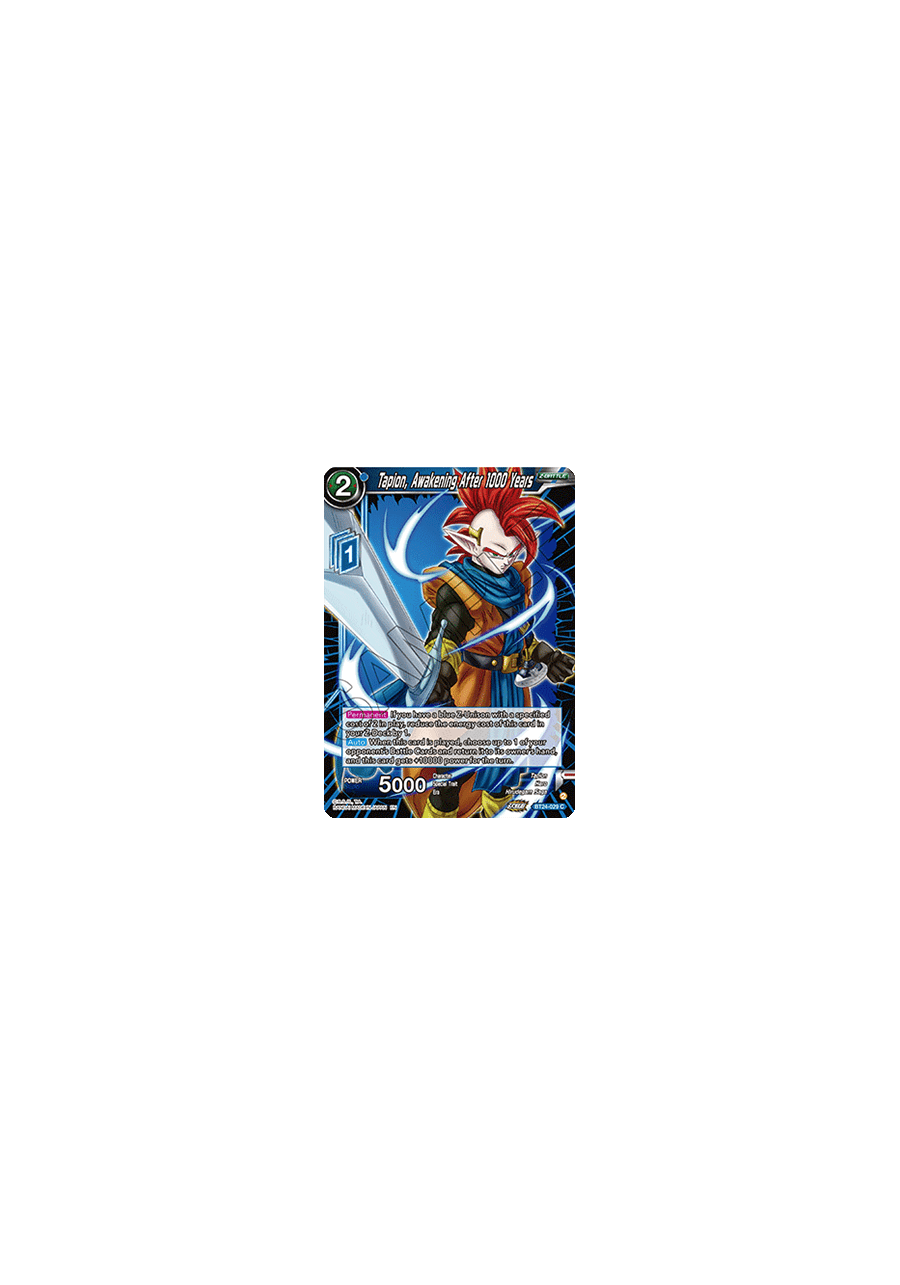 Tapion, Awakening After 1000 Years