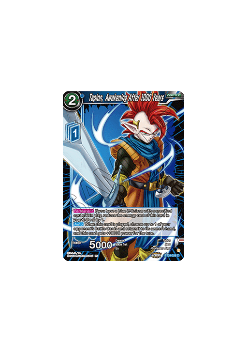 Tapion, Awakening After 1000 Years