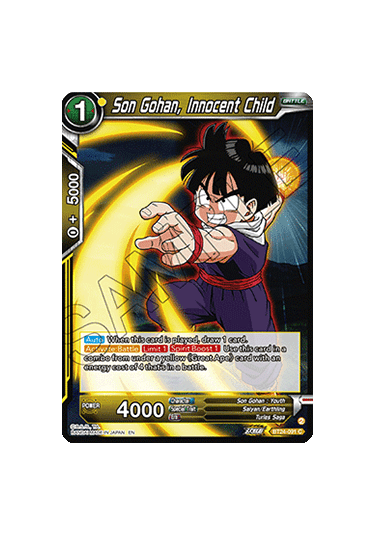 Son Gohan, Innocent Child