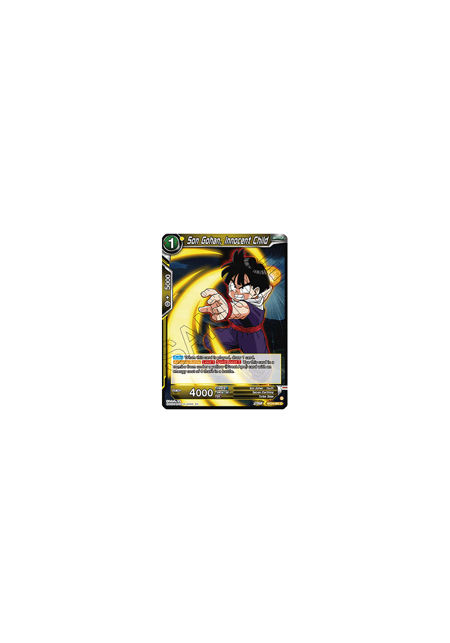 Son Gohan, Innocent Child
