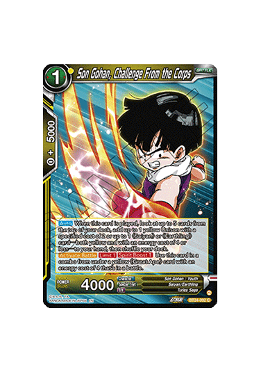 Son Gohan, Challenge From the Corps (V.1 - Common)