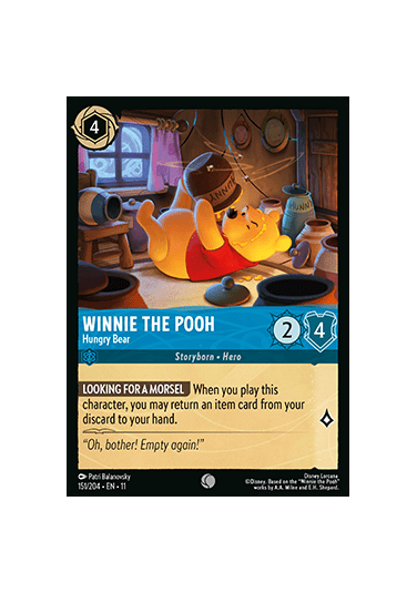 Winnie the Pooh - Hungry Bear (V.1)