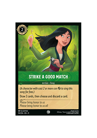 Strike a Good Match