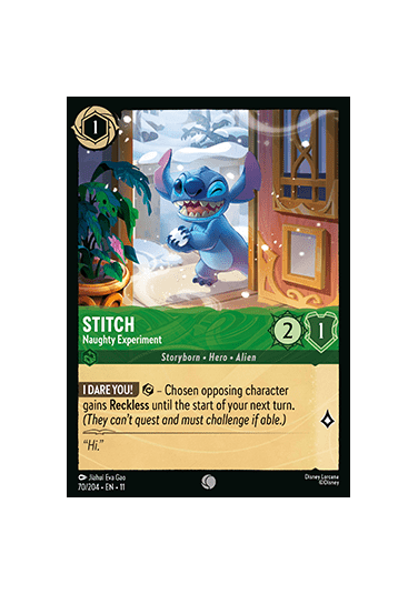 Stitch - Naughty Experiment