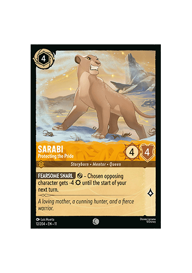 Sarabi - Protecting the Pride