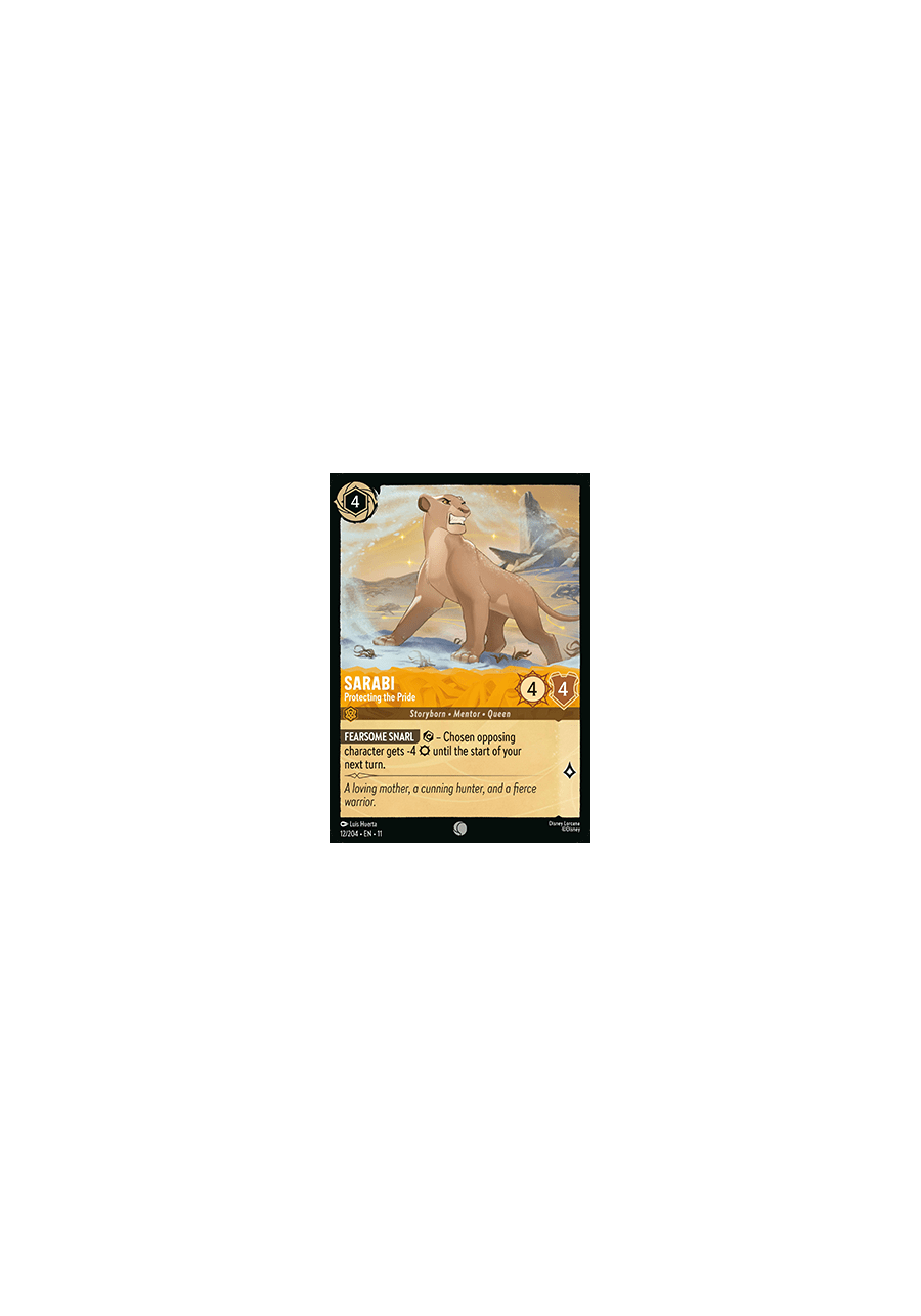 Sarabi - Protecting the Pride